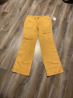 Free People women’s Cargo Pants in Mustard